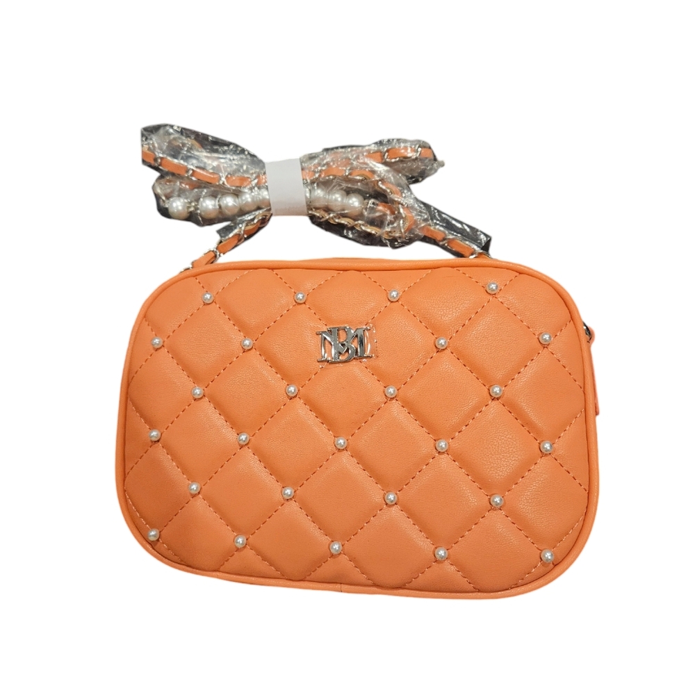 Badgley Mischka Quilted Camera Bag